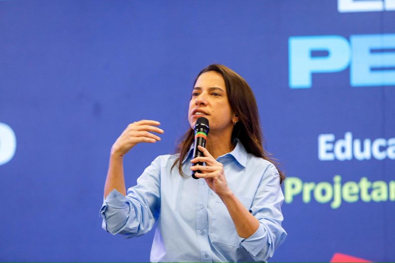 A governadora Raquel Lyra