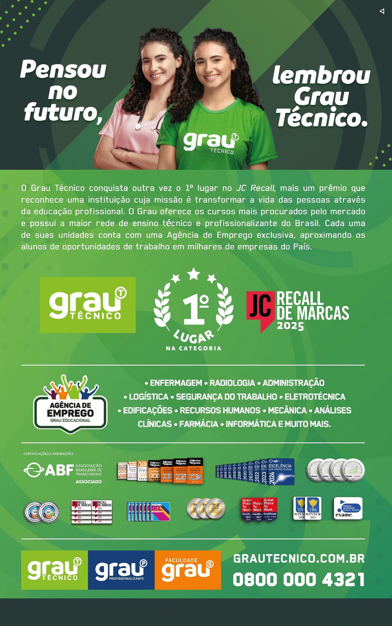 Foto da capa: Publicidade