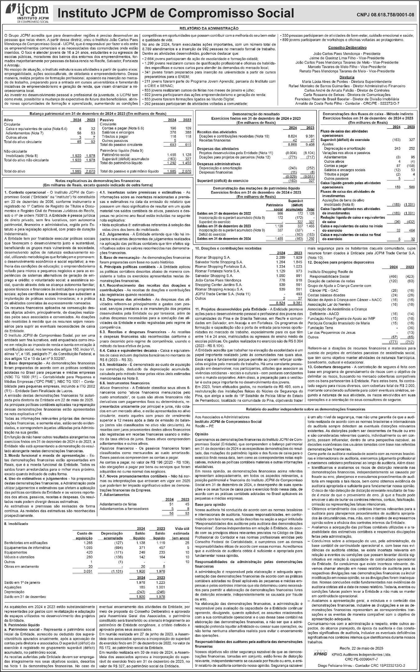 Foto da capa: Publicidade