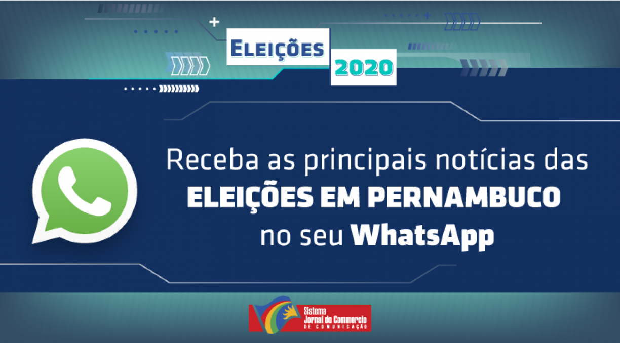 Receba as notícias das Eleições 2020 no seu WhatsApp