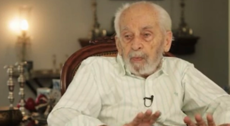 Jornalista H&eacute;lio Fernandes combativo jornalista do regime militar. Tinha 100 anos.