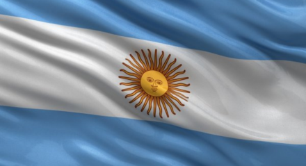 Bandeira da República Federativa da Argentina