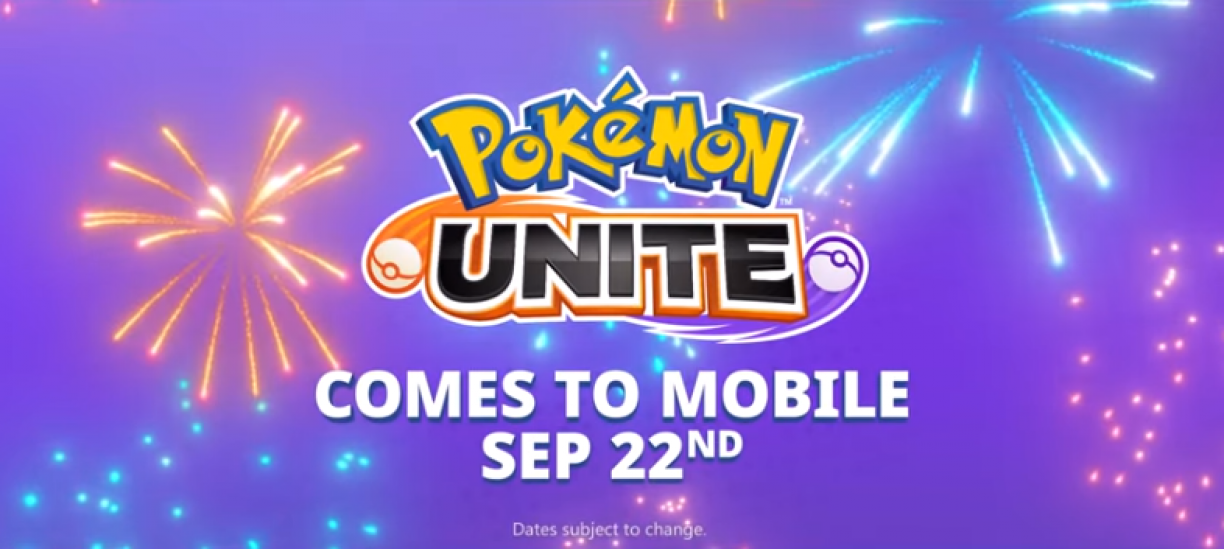 Pokémon UNITE estará disponível para celular no dia 22 de setembro
