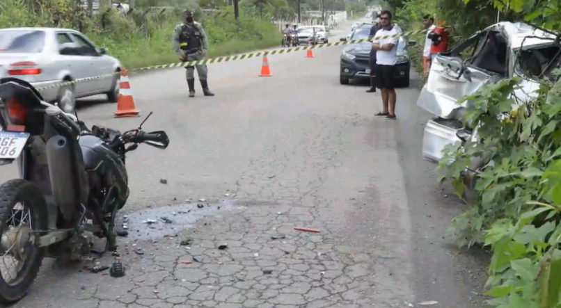 O acidente aconteceu na rodovia PE-17, na estrada da Muribeca, em Jaboat&atilde;o dos Guararapes, no Grande Recife