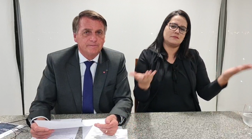 Live do presidente Jair Bolsonaro - 09/09/2021
