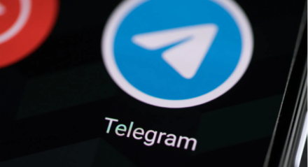 Plataforma de mensagens Telegram.