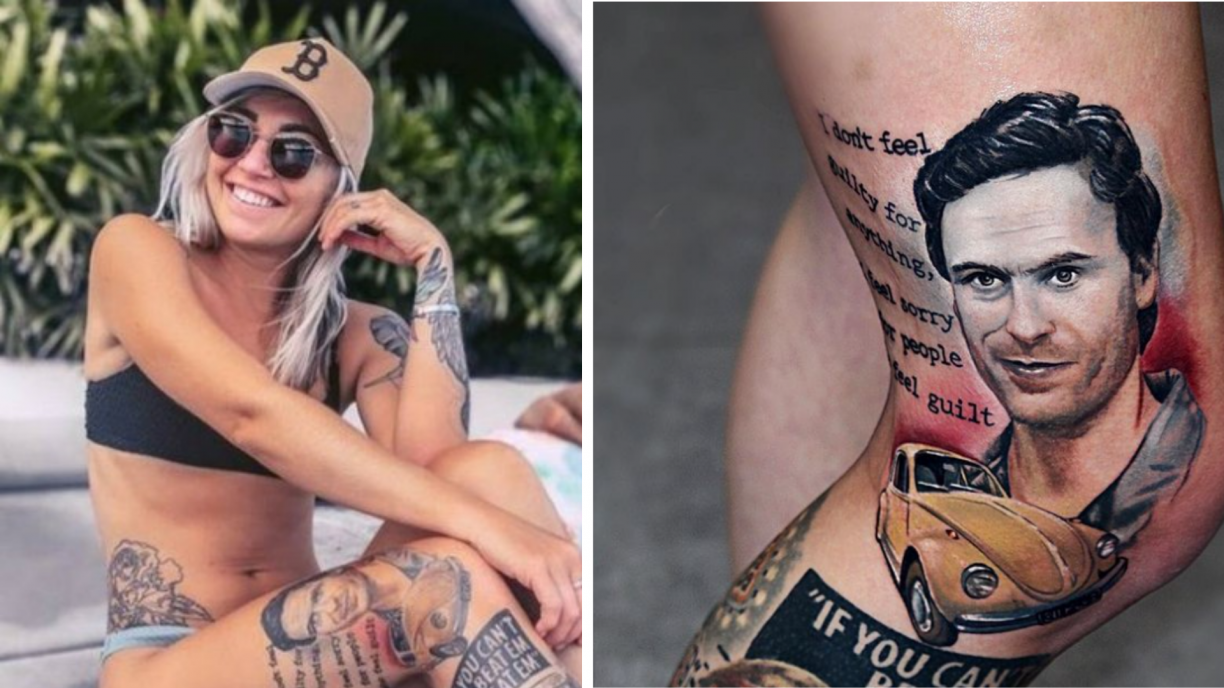 Australiana tatua rosto de Jeffrey Dahmer, diz que não se