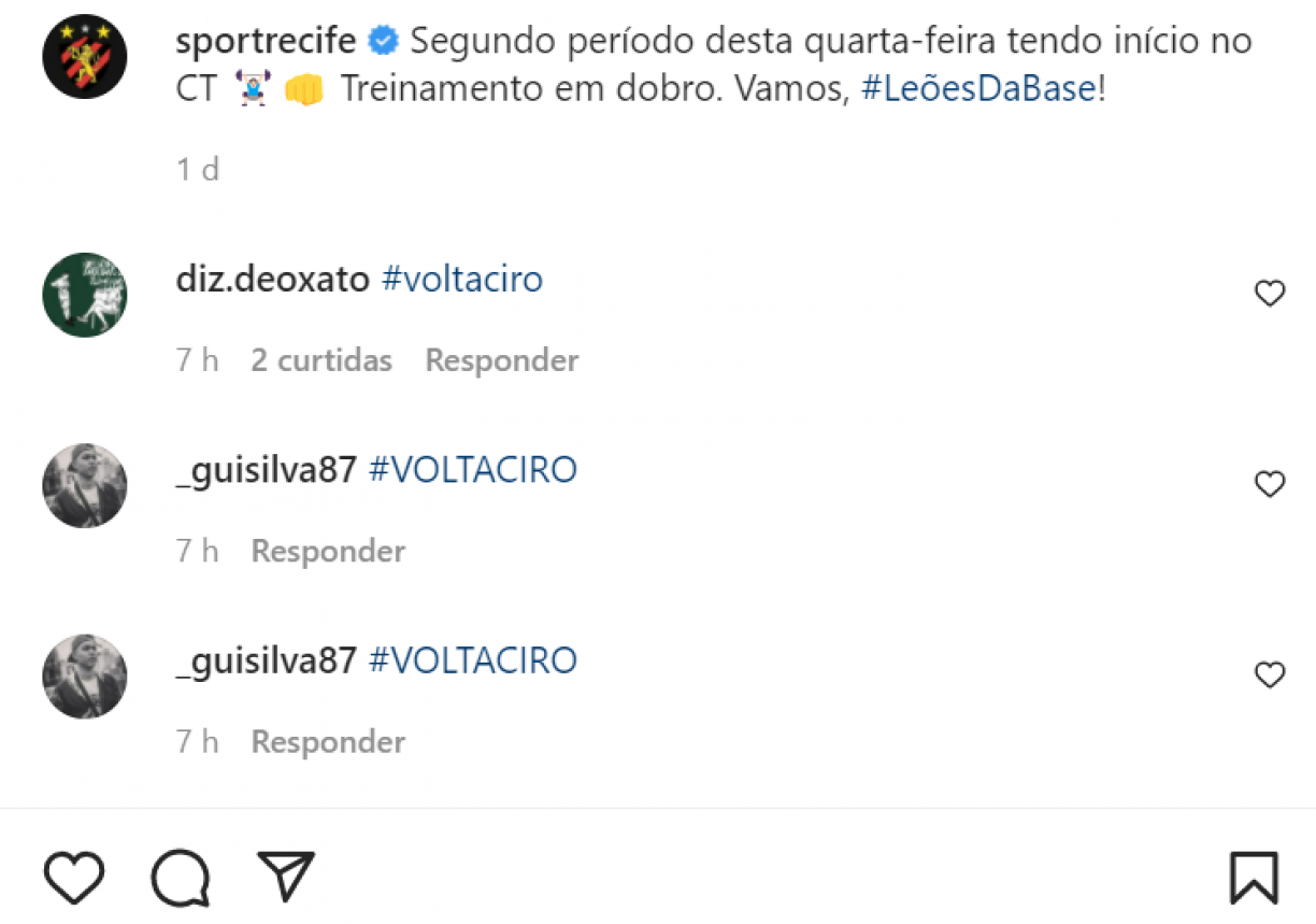 REPRODUÇÃO / INSTAGRAM