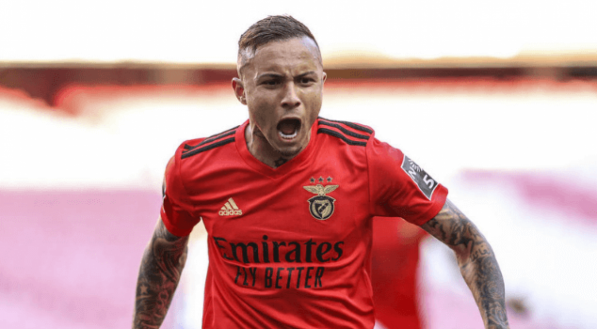Everton Cebolinha deixou o Benfica e foi anunciado como novo refor&ccedil;o do Flamengo nesta segunda-feira