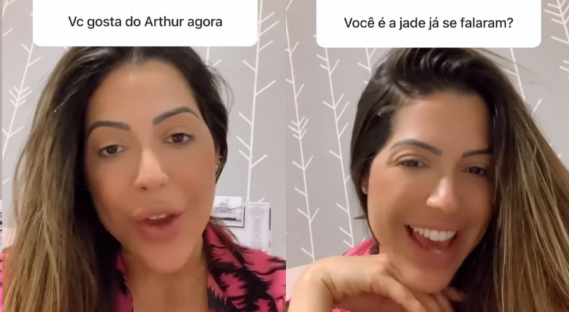 A médica aparece em sua rede social e respondeu as perguntas dos seguidores