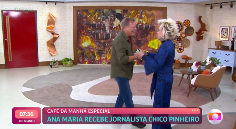 Chico Pinheiro e Ana Maria Braga