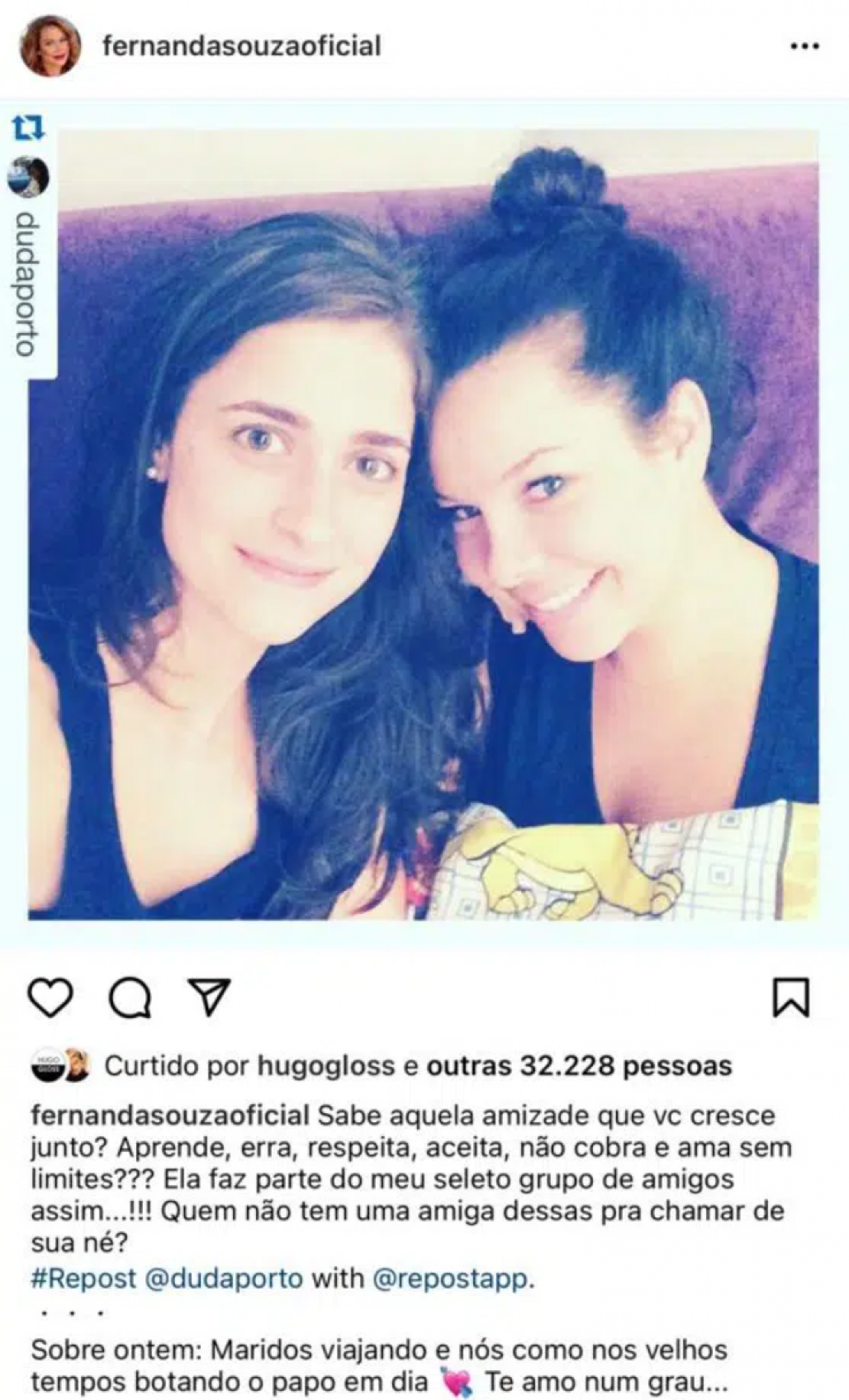 Quem é Eduarda Porto, namorada de Fernanda Souza: Meu colo, minha razão e  meu coração! - Folha PE