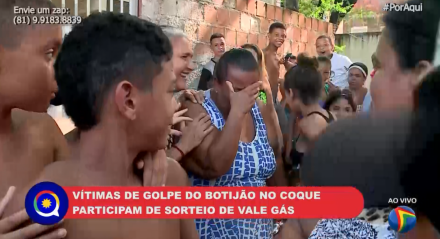 O programa Por Aqui na TV Jornal realizou um sorteio de botijões de gás na última terça-feira (3).