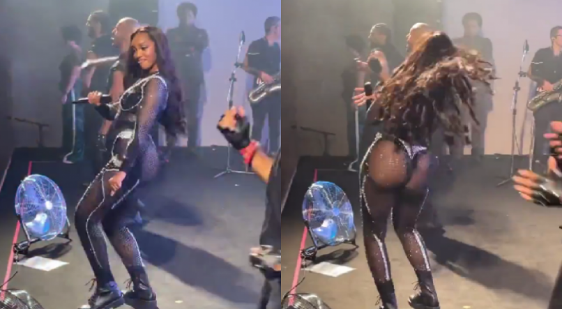 PROTESTO Cantora Iza dançou ao som de xingamento contra Bolsonaro em show em São Paulo