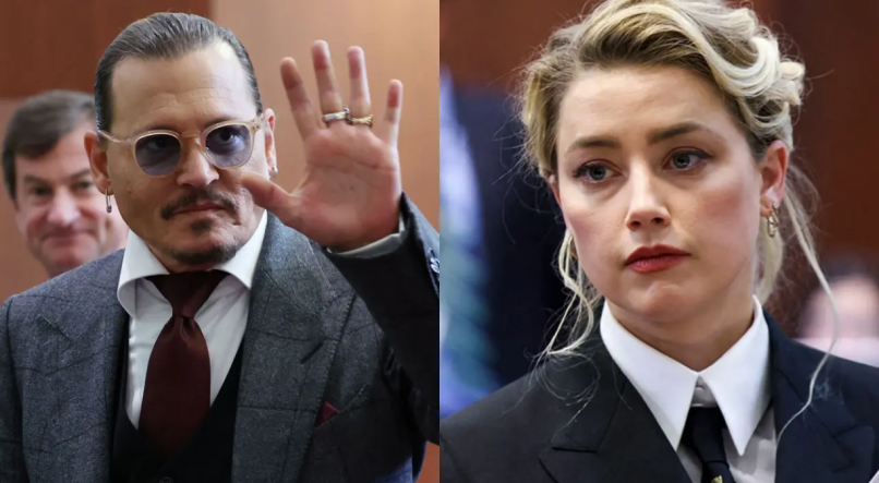 Johnny Depp deixando o julgamento contra Amber Heard vitorioso - Purebreak