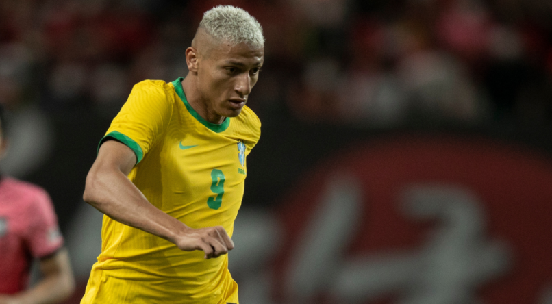 Richarlison, atacante da sele&ccedil;&atilde;o brasileira