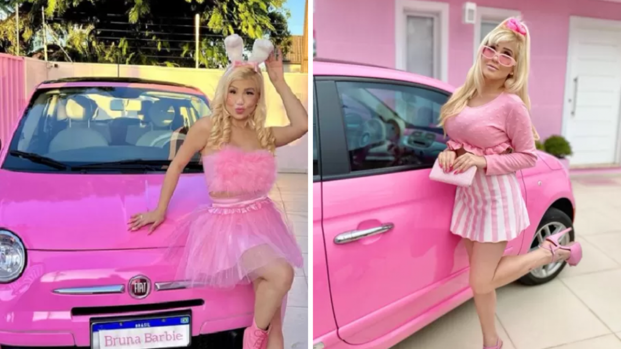 'Barbie brasileira' gasta fortuna em carro, mas não vai dirigir; entenda