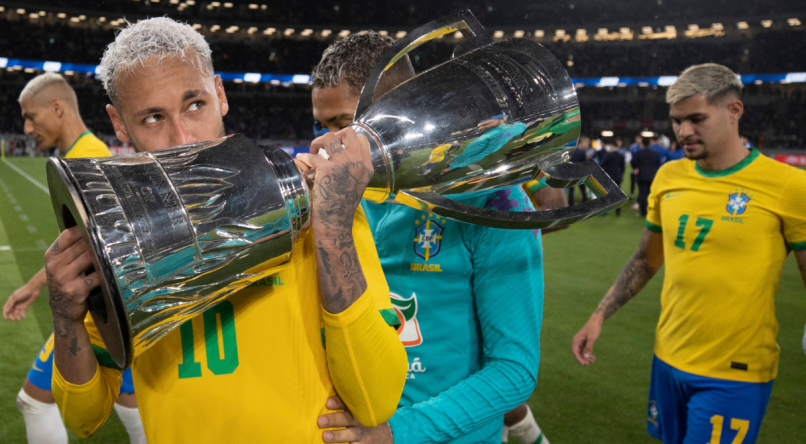 Neymar estar&aacute; na sele&ccedil;&atilde;o brasileira na Copa do Mundo.