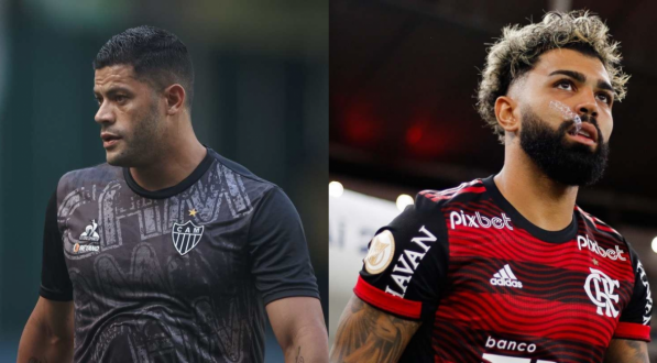 Pedro Souza / Atletico-MG e Gilvan de Souza/Flamengo