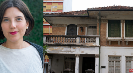 Mari Muradas é uma das entrevistadas do podcast A Mulher da Casa Abandonada