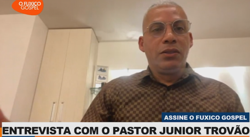 Entrevista do pastor Junior Trovão ao portal 'O Fuxico Gospel'