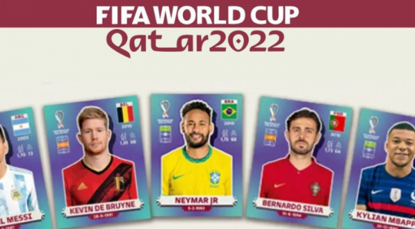 Álbum da Copa do Mundo 2022 terá figurinhas com imagens em