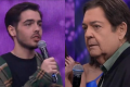 Filho de Faustão faz pergunta indiscreta e deixa pai sem graça; veja