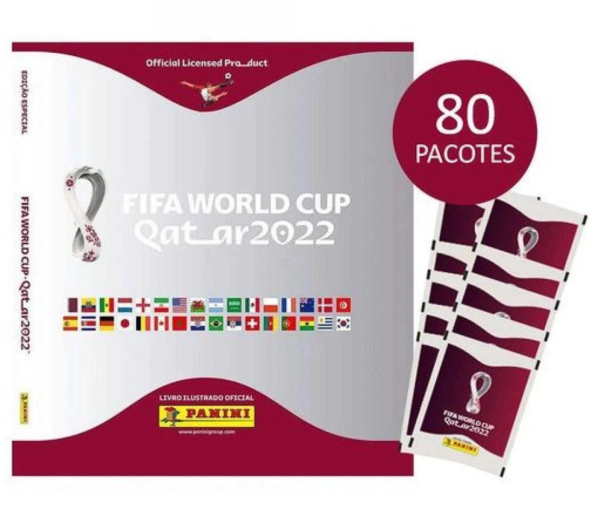 COMPLETANDO O ÁLBUM DE FIGURINHAS DA COPA DO MUNDO 2022 