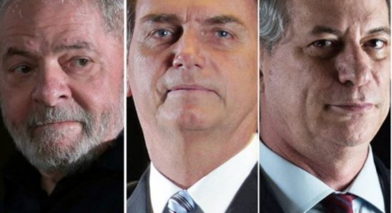 Lula e Ciro e Bolsonaro