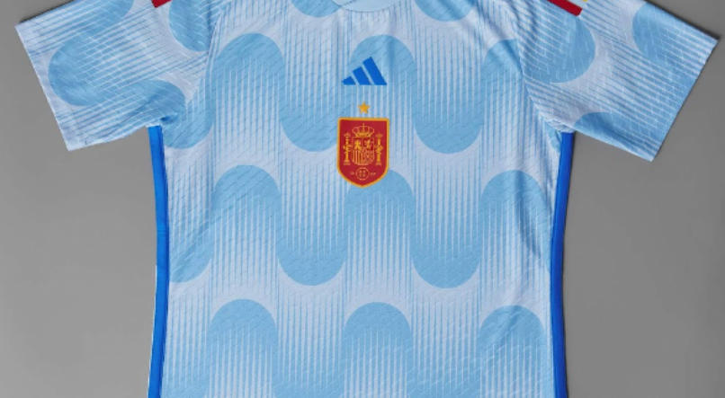 Camisa 2 da Espanha para a Copa do Mundo 2022