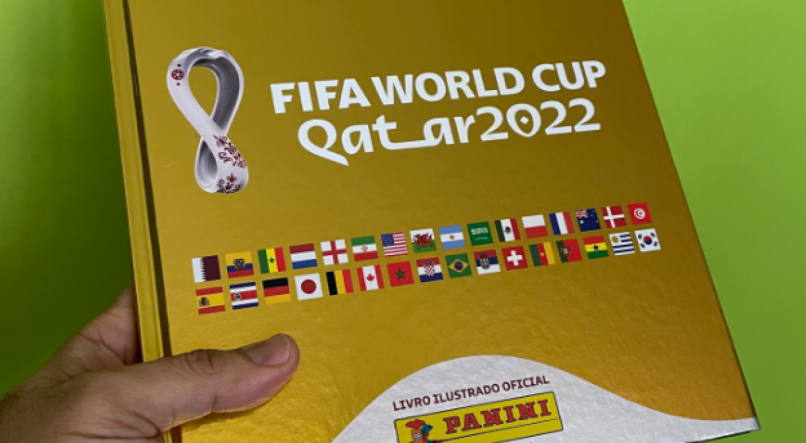 O &aacute;lbum da Copa do Mundo 2022 conta com vers&otilde;es especiais, como a edi&ccedil;&atilde;o dourada
