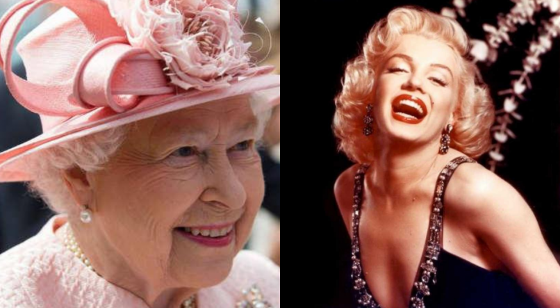 Há boatos que Marilyn Monroe teria a mesma idade da rainha Elizabeth II