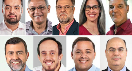 Candidatos ao governo do Rio de Janeiro