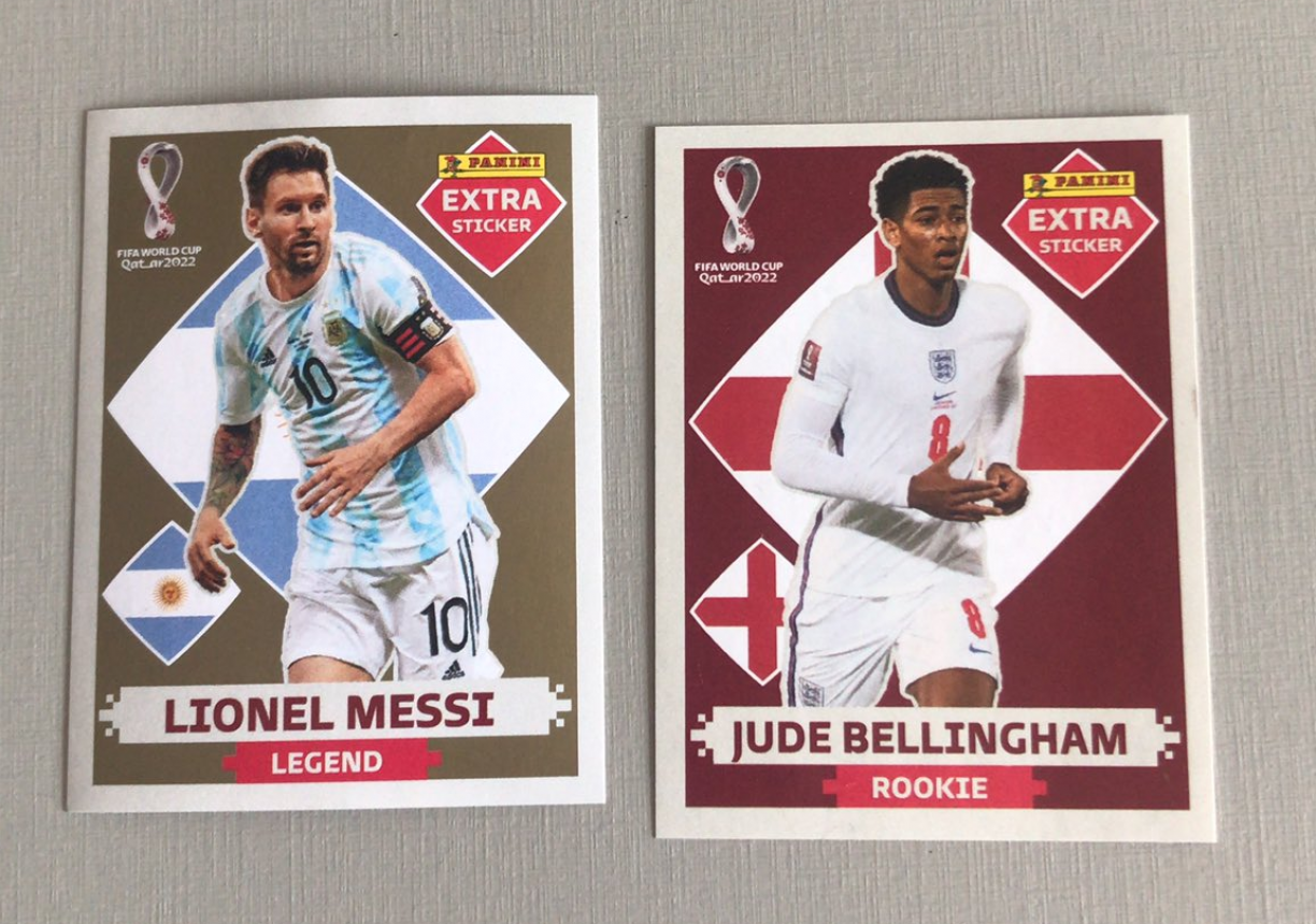 Comprei 2 Figurinhas Legends MBAPPÉ GOLD OURO e VARANE BASE BORDÔ 