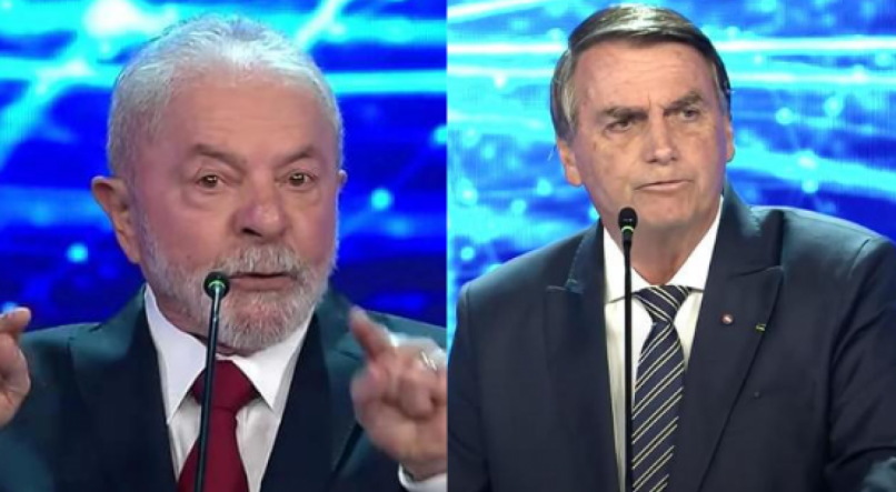 Lula e Bolsonaro se enfrentarão em primeiro debate presidencial do segundo turno. 