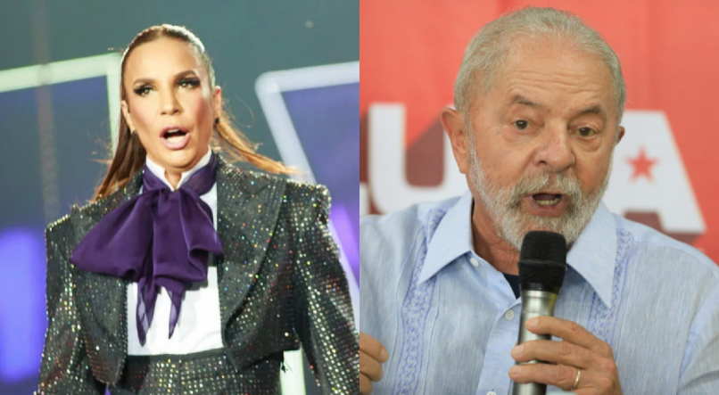 ELEIÇÕES 2022 IVETE SANGALO declara voto em LULA durante show