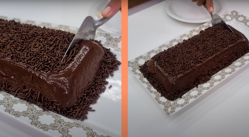 Receita de brigadeirão sem gás só requer 2 minutos de preparo