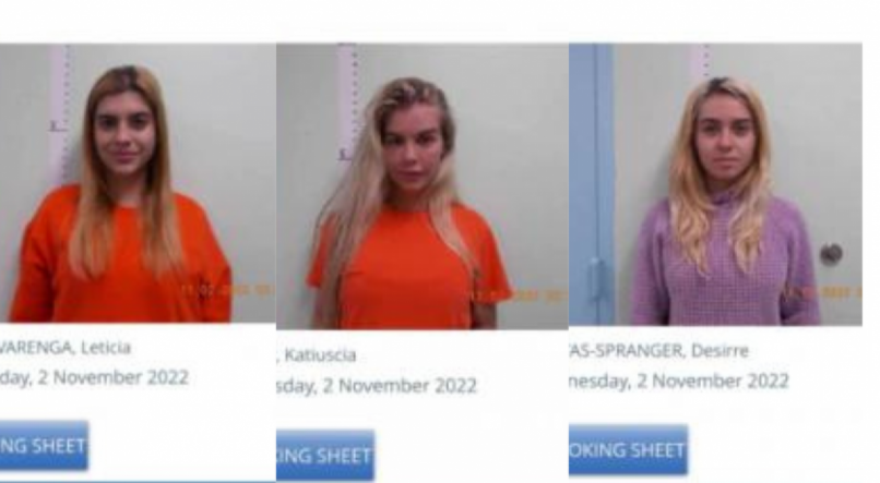 PRESAS Letícia Maria, Kat Torres e Desiree e Desirrê Torres presas nos EUA