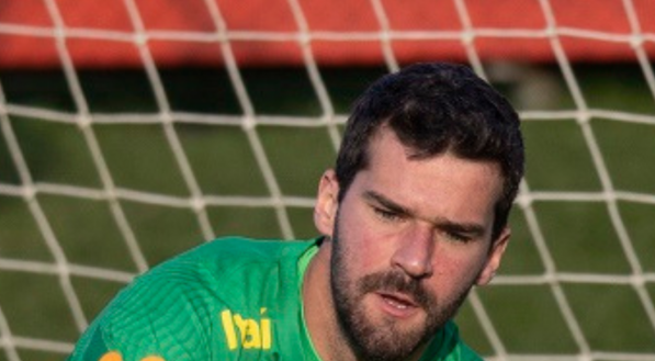 Alisson, goleiro da seleção brasileira