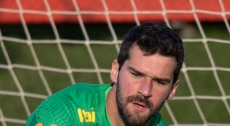 Alisson, goleiro da seleção brasileira