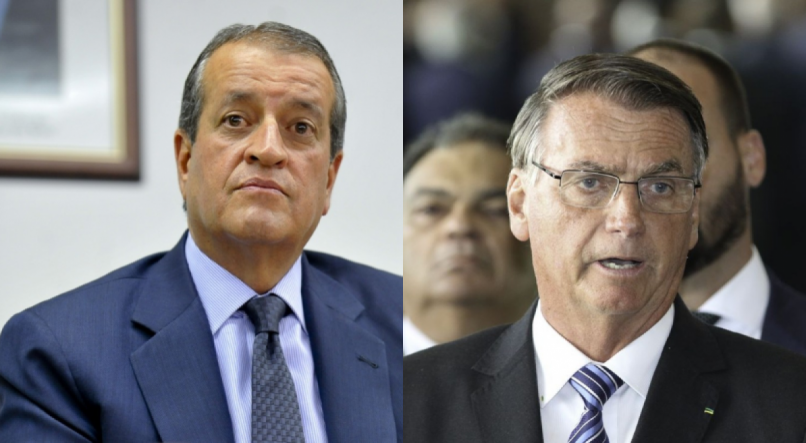 Presidente Jair Bolsonaro (PL) e o presidente do Partido Liberal Valdemir da Costa questionaram urnas eletr&ocirc;nicas