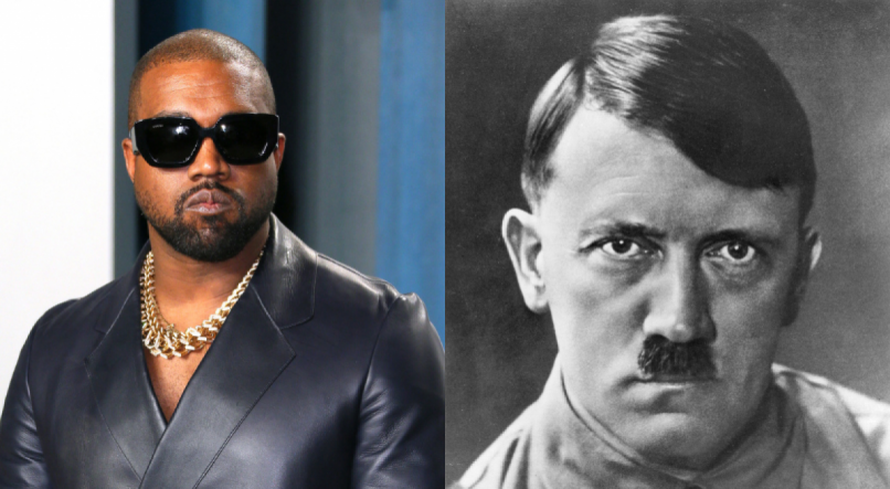 Kanye West, que j&aacute; vinha fazendo coment&aacute;rios antissemitas, elogiou publicamente Hitler