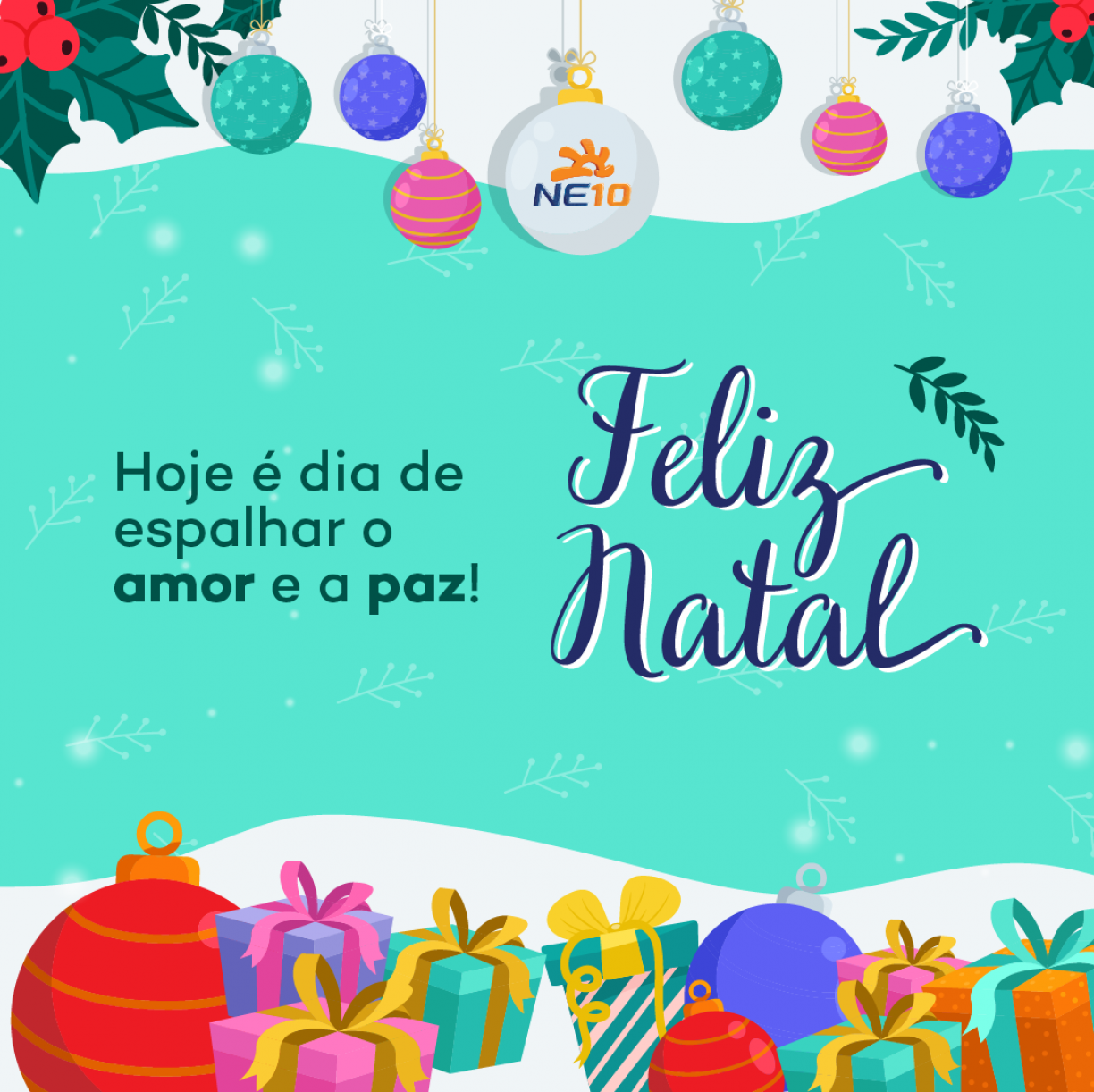 Bom Natal e Feliz Ano Novo 2022