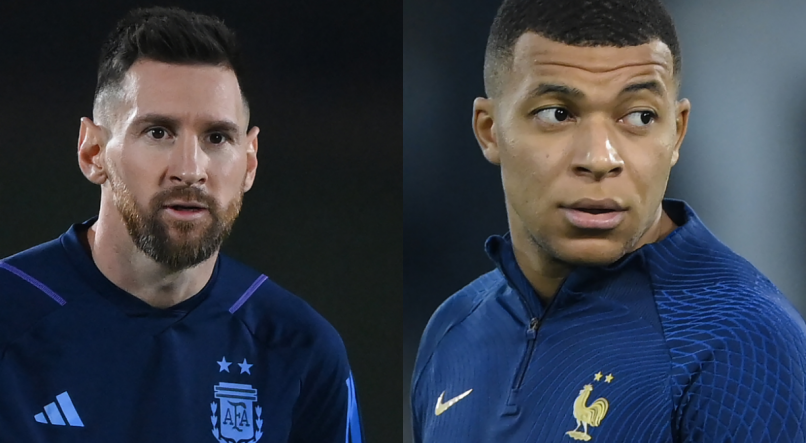 Messi e Mbappe se enfrentam na final da Copa do Mundo 2022