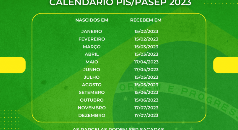 NOVO CALEND&Aacute;RIO DO PIS 2023: veja as &uacute;ltimas not&iacute;cias dos pagamentos do PIS PASEP 2023
