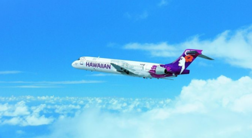 Avião da Hawaiian Airlines