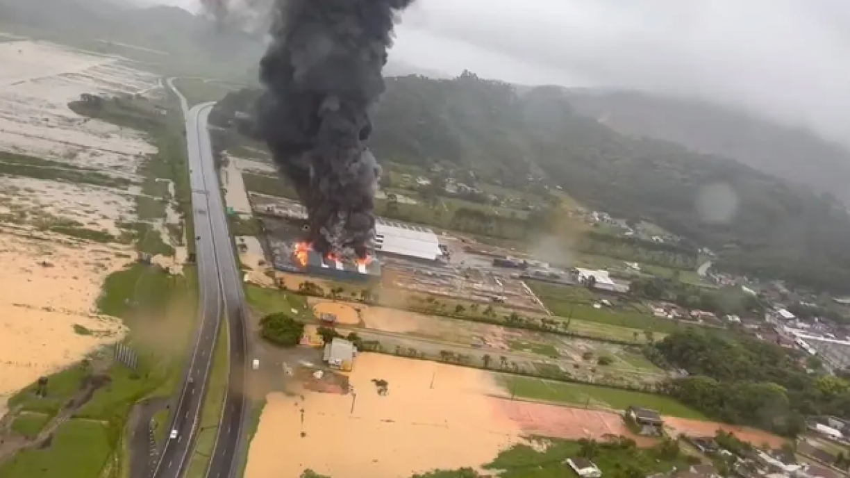 Reprodução / Corpo de Bombeiros