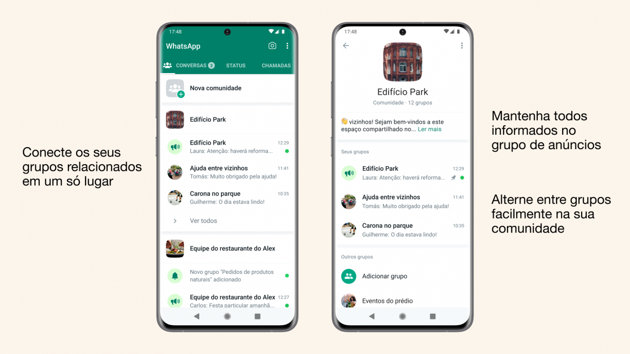 WhatsApp beta pedi para atualizar, mais não tem atualização