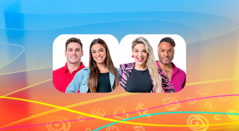 Gustavo, Key Alves, Mar&iacute;lia e Fred Nic&aacute;cio est&atilde;o no pared&atilde;o do BBB 23