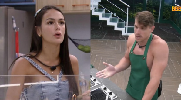 Larissa e Cristian batem boca por conta do Queridômetro no BBB 23